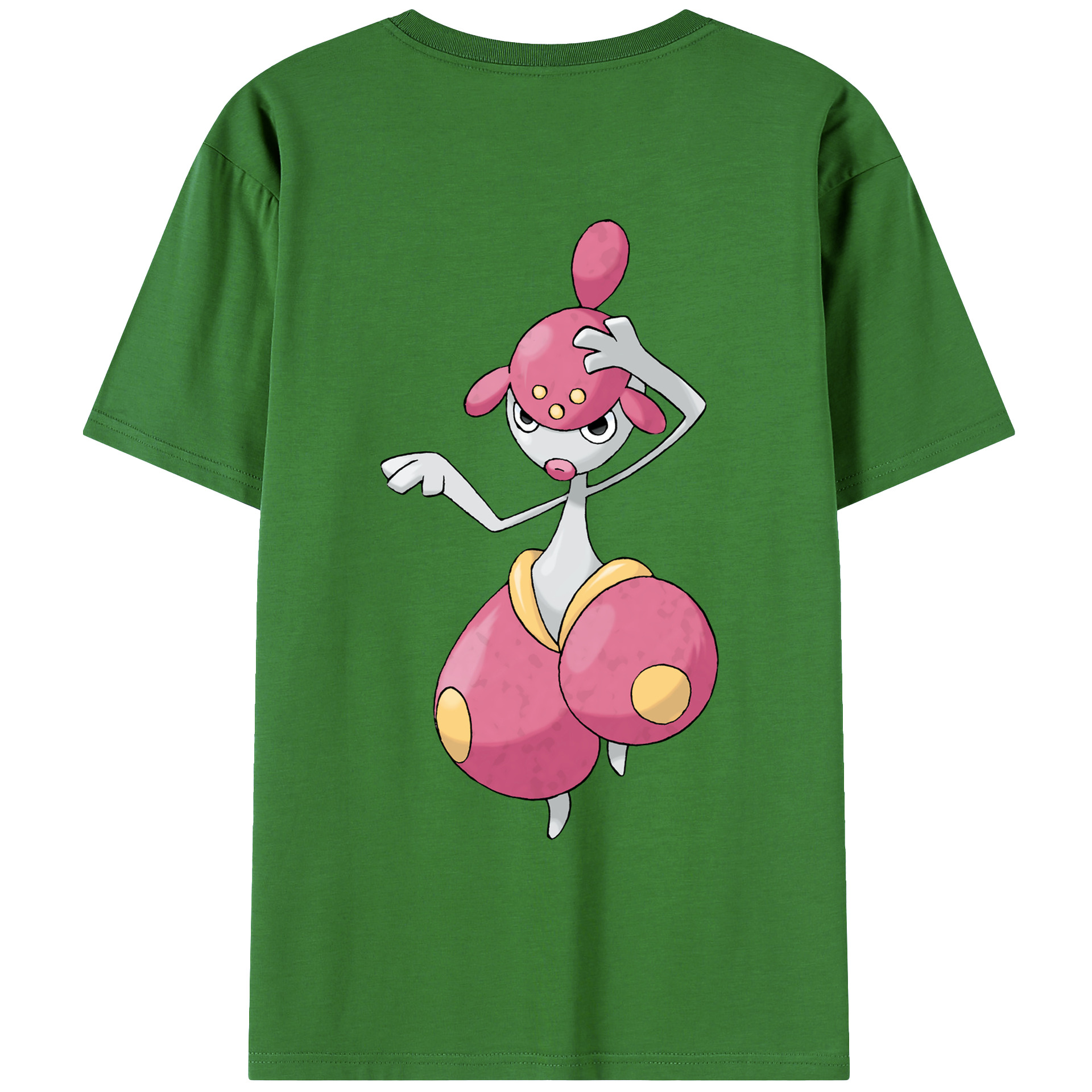 （画像用） ポケットモンスター Pokémon レディース半袖Tシャツ(バックプリント)